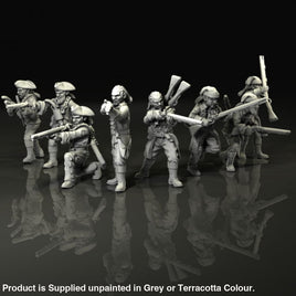 BCM007 1750 Colonial militas 28mm Figure