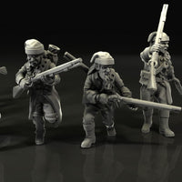 BCM007 1750 Colonial militas 28mm Figure