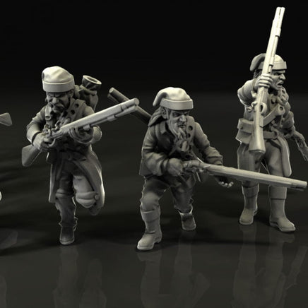 BCM007 1750 Colonial militas 28mm Figure