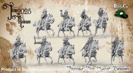 BCM012 Peninsular War Spanish Curassiers 28mm Figure