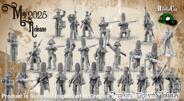BCM013 Napoleonic Spanish Infantry Figure