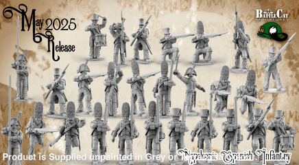 BCM013 Napoleonic Spanish Infantry Figure