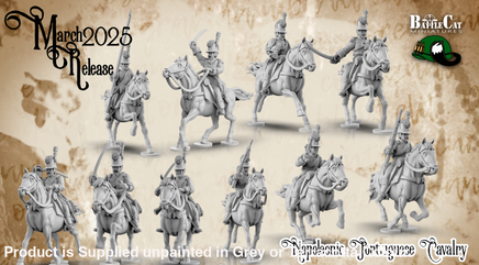 BCM019 Napoleonic Portuguese Cavalry 28mm Figure