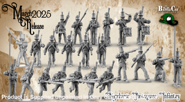 BCM021 Napoleonic Portuguese Infantry Figure