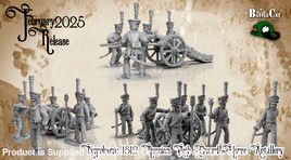 BCM024 1812 Russian Leib Guard Horse Artillery 28mm Figure