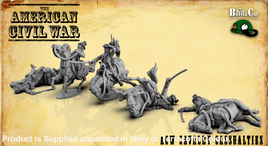 BCM031 ACW Union Cavalry Casualties 28mm Figure