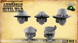 BCM034 ACW Head Pack 2 28mm Figure