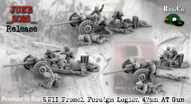 BCM039 WWII French Foreign Legion 47mm AT Gun 28mm Figure