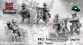 BCM043 WWII French Foreign Legion MMG teams 28mm Figure