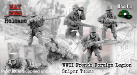 BCM044 WWII French Foreign Legion Sniper Teams 28mm Figure