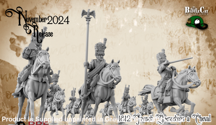 BCM046 1812 French Grenadiers a Cheval 28mm Figure