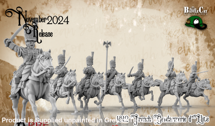 BCM047 1812 French Gendarmerie d’Elite 28mm Figure