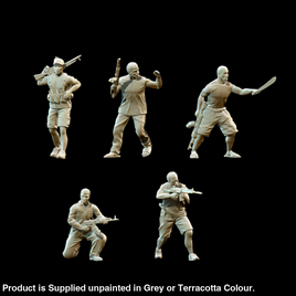 BHG009 African Rebels (Assault Set) Figure