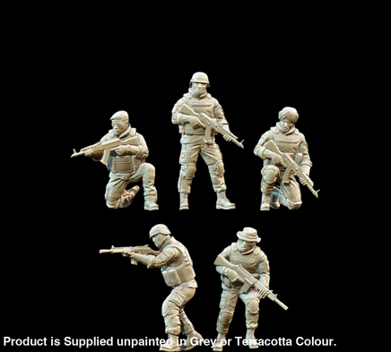 BHG020 UN Peacekeeping Forces Assualt set Figure