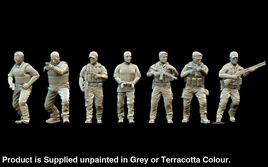BHG027 South American Police Full Set Figure