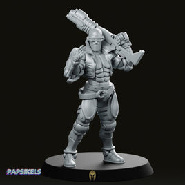 Cyberpunk Ricky Lemons Ganger Miniature