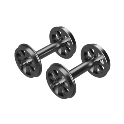 DK600A – O Gauge Wheel Set O 1:43 O Scale Rolling Stock