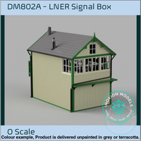 Dm802A – Lner Signal Box O Scale Building