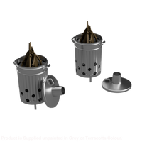 DO009A – Garden Incinerators O Scale O 1:43 O Scale Accessory
