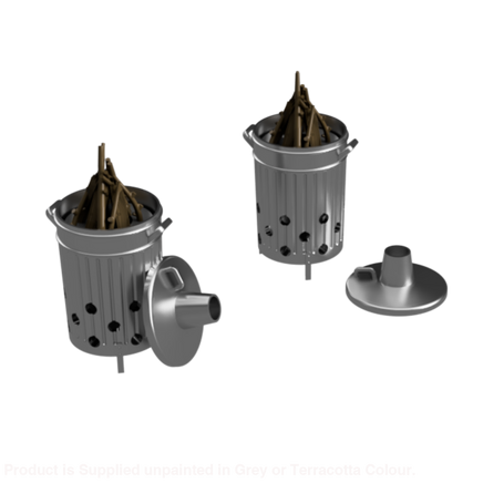 DO009A – Garden Incinerators O Scale O 1:43 O Scale Accessory
