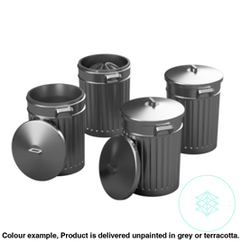 Do100A – Dustbins O Scale Accessory