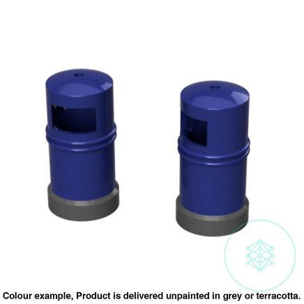 Do102A – Park Bins O Scale Accessory