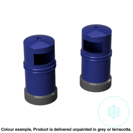 Do102A – Park Bins O Scale Accessory