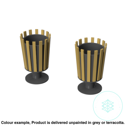 Do102C – Park Bins O Scale Accessory