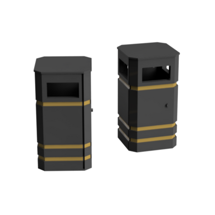 Do102D – Park Bins O Scale Accessory