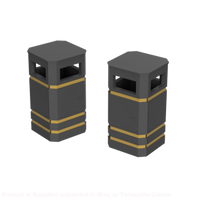 Do102D – Park Bins O Scale Accessory