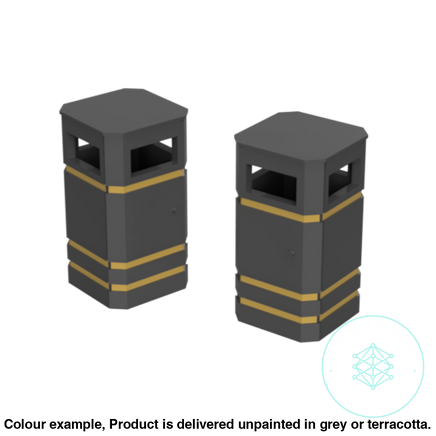 Do102D – Park Bins O Scale Accessory