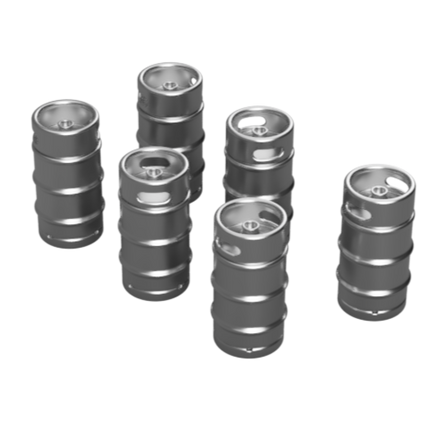Do205C – Slim Quarter Keg O Scale Accessory