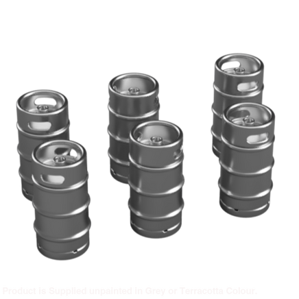 Do205C – Slim Quarter Keg O Scale Accessory