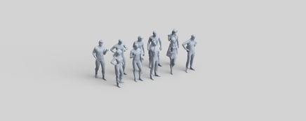 Fr001 Standing Figure Pack 1