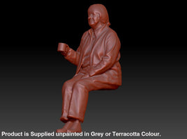 Older Female Sitting With Mug Of Tea Dsp015 Figure