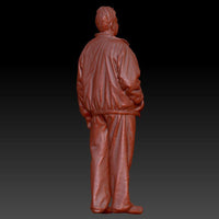 Male Standing In Bomber Jacket Dsp039 Figure
