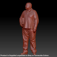 Male Standing With Folder Under Arm Dsp053 Figure