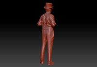 Dsp198 Male In Top Hat Figure