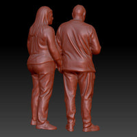 DSP254 Older Male and female couple Figure
