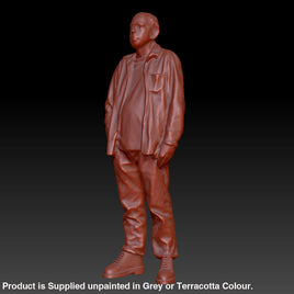 DSP280 Male in Jacket Standing Figure