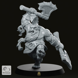 Dwarf Slayer Orny LOTR Miniature