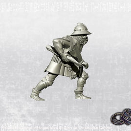 EDZ Crossbowman Running Away - 14th century Medieval