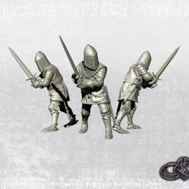 EDZ Knight on foot wielding a two-handed sword Medieval