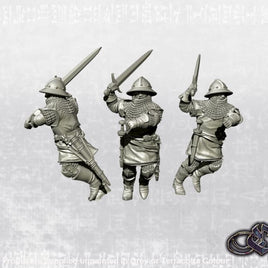 EDZ ’Man-at-arms with sword charging - 14th century’ Medieval