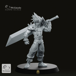 Fantasy Claude JRPG Miniature