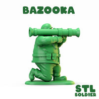 Fat Army - Bazooka Figure