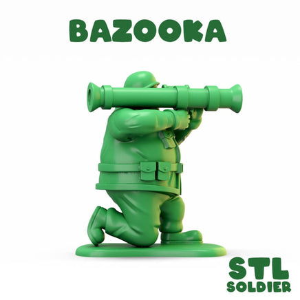 Fat Army - Bazooka Figure
