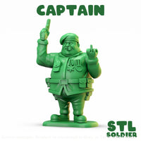 Fat Army - Captain Figure