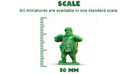 Fat Army - Captain Hat Please leave notes on order for the one or ones you want 0.99 each Figure