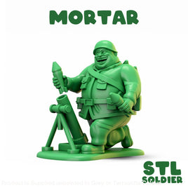 Fat Army - Mortar Figure